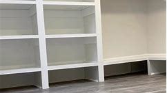 Custom built walk in closet with custom shelving, shoe cubbies and clothing racks!! | Nuremberg Home Improvement