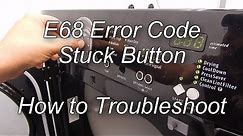 Frigidaire Dryer Error Code E68 - How to Troubleshoot and Repair