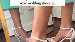 POV: "Your wedding is less than a week away & it's time to break in your wedding shoes" 🤣 @bellabelleshoes #weddingshoes #bridalshoes #customshoes #weddingidea #weddingdetails #weddingstyle | ModernWedding