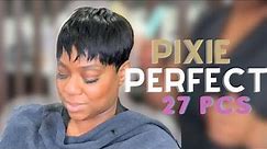 How to Achieve a Stunning Pixie Cut Quick Weave with Sensationnel 28pcs