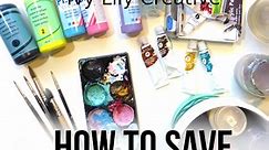 How to Save Leftover Acrylic Paint for Later