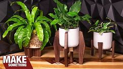 How to Make 3 Different Planters. Quick and Easy Woodworking Project