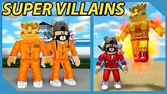 How To Be Super Villains in Roblox Mad City with my Little Nephew