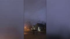 Watch: Roaring thunder, lightning in Arkansas as Tornado Warning issued