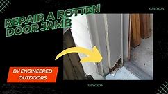 Repair a Rotten Door Jamb