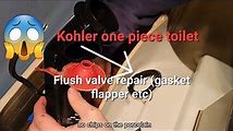 How to Install or Replace a Kohler Toilet Flush Valve