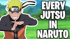 Every Jutsu In Naruto: Part 1
