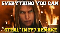 ALL RARE ITEMS YOU CAN "STEAL" IN FINAL FANTASY 7 REMAKE (STEAL MATERIA GUIDE) (ALL RARE ITEMS)