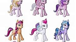 My Little Pony A New Generation Movie Royal Gala Collection Toy for Kids - 9 Pony Figures, 13 Accessories, Poster (Amazon Exclusive)
