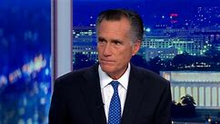Sen. Romney was asked if he'll vote for Trump over Biden. Hear his response