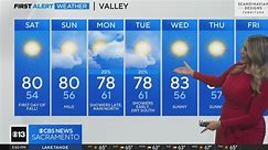 Friday evening Northern California weather forecast - 9/22/23