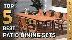 Top 5 Best Patio Dining Sets Review in 2023