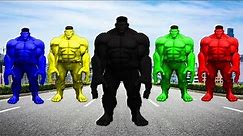 ❤️🟩🔷 Learn Shapes and Colors with Hulk Floss Dance 🤢 Learning Videos for Kids & Toddlers 💛 Colours 🧡