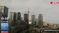 【LIVE】 实况摄像头 多伦多 - 加拿大 | SkylineWebcams