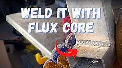 Gasless Flux Core Welding Thin Wall Galvanized Tubing - Tips and Tricks