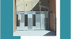 Commercial gate system at... - Pascetti Steel Design, Inc.