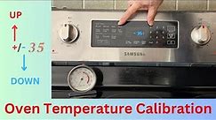 How to Calibrate Samsung Oven Temperature