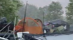 Camping Music Festival Gets Destroys Due to Aggressive Storm - 1428643
