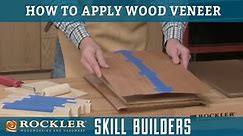 How to Apply Wood Veneer || Rockler Skill Builders