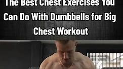 @GymMonster The Best Chest Exercises You Can Do With Dumbbells for Big Chest Workout #workout #gymtok #fitness #bodybuilding #gym #exercise #chest
