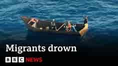 41 migrants drown after boat sinks off Italy - BBC News