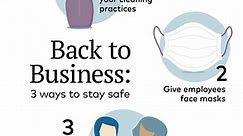 Vistaprint Back to Business Guide safety tips