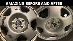 How to restore and paint the steel or aluminum wheels