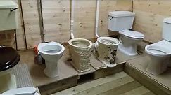 extra special video, my completed toilet set up!