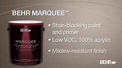 BEHR MARQUEE 1 gal. #N370-6 Gladiator Gray Flat Exterior Paint & Primer 445301