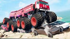 Dangerous Idiots Fastest Crazy Truck, Car Fails Caught Heavy Equipment Driving Extreme Truck At Work