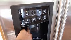 Fix Your GE In Door Water and Ice Dispenser