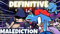 The Definitive MALEDICTION Playable Song - Vs. Sonic.exe 2.5 / 3.0 (Sonic.Exe: The Last Round Demo)