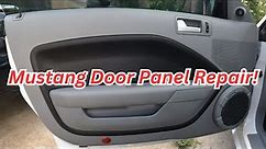 Mustang GT Makeover: Fixing the Interior Door Panel Like a Pro!