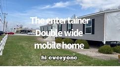 The entertainer double wide mobile home tour ￼with family room must see
