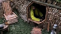Building Warm Survival Shelter - Bushcraft Camp - Off Grid Tiny House, Fireplace With Clay #shorts#camp #vikings #tinyhouse #travel #nusantara #forsale #naturephotography #hiking #outdoors #photography #campinglife #fire #forest #outdoorlife #nature #bushcraftknife #shorts #handmade #diy #house #wildlife #explore #building #survivalkit #knifelife #cup #water #bushcraft #cabin #survival | Alex Bushcraft