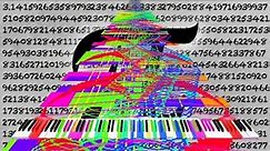Pi, THE SONG with 3.1415 MILLION Notes [Black MIDI]
