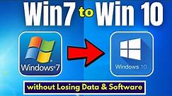 Upgrade From Windows 7 to Windows 10 for FREE in 2024 | It's Easy, Fast & FREE