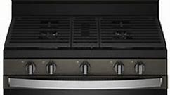 Whirlpool 5 Cu. Ft. Fingerprint Resistant Black Stainless Steel 5-In-1 Air Fry Gas Range - WFG550S0LV