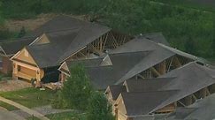 Several homes in Elgin badly damaged by tornado