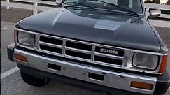 1985 Toyota pickup truck Hilux restoration