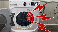 LG Dryer Noise - How to Find and Fix a Squeal, Squeak, or Bumping Noise!