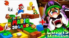 Super Mario 3D Land + Luigi's Mansion - Full Game Walkthrough (HD)