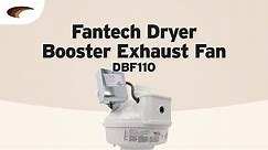 DBF110 Dryer Booster Exhaust Fan