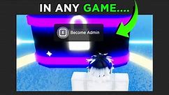 How To Get Admin in ANY GAME On ROBLOX 🎮 (January 2024)