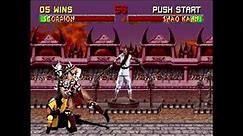 Mortal Kombat 2: Scorpion HD Playthrough