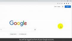 How to change default Google account