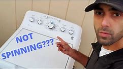 Troubleshooting And Fixing A GE Washer That Will Not Spin!
