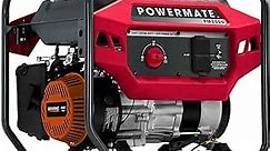 Powermate Generac P0080900 PM2000 2000-Watt Gas-Powered Portable Generator - Reliable and Quiet Power Solution for Camping, RV, Home Use - Lightweight and Versatile Generator - 49-State/CSA