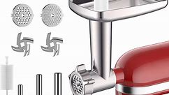 Cofun Meat Grinder Attachment for KitchenAid Stand Mixers Metal Food Grinder Accessary