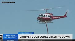 No one injured as chopper door comes crashing down in Granite Bay